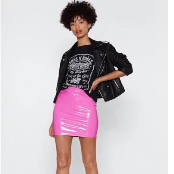 Hot pink mini skirt forever 21 Clearance